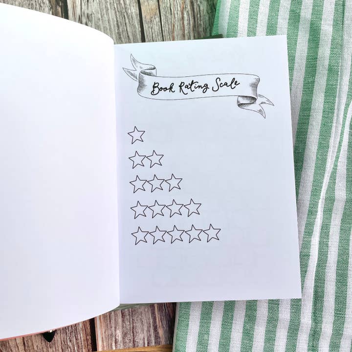 And Hope Designs - Cards, Stickers & Stationery – wholesale Journal/diary – Reading journal, pink pre-made pages book bullet journal3