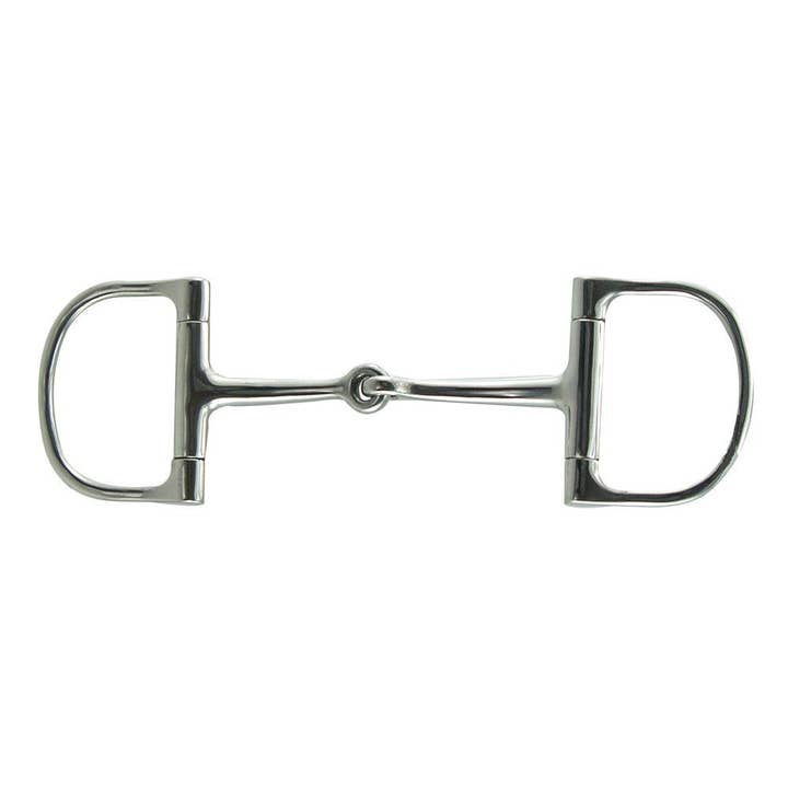 Coronet Stainless Steel Race Dee Snaffle Bit for wholesale by Intrepid International