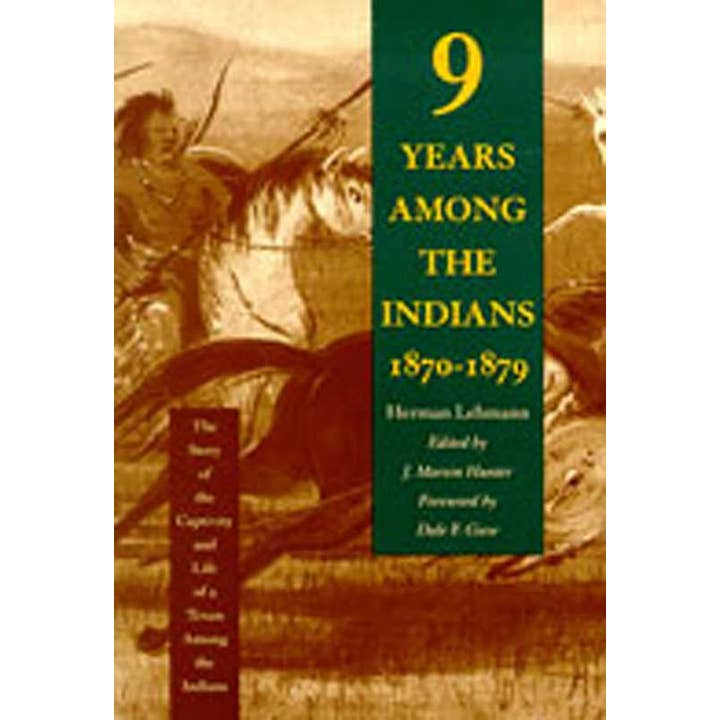 Nine Years Among the Indians, 1870-1879 by Herman Lehmann for wholesale by Simon & Schuster