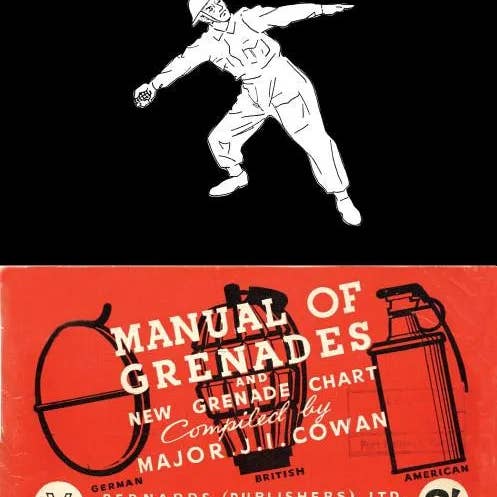 Books by splitShops - Wholesale History & Geography - Manual of Grenades and New Grenade Chart: German-British-American - Paperback