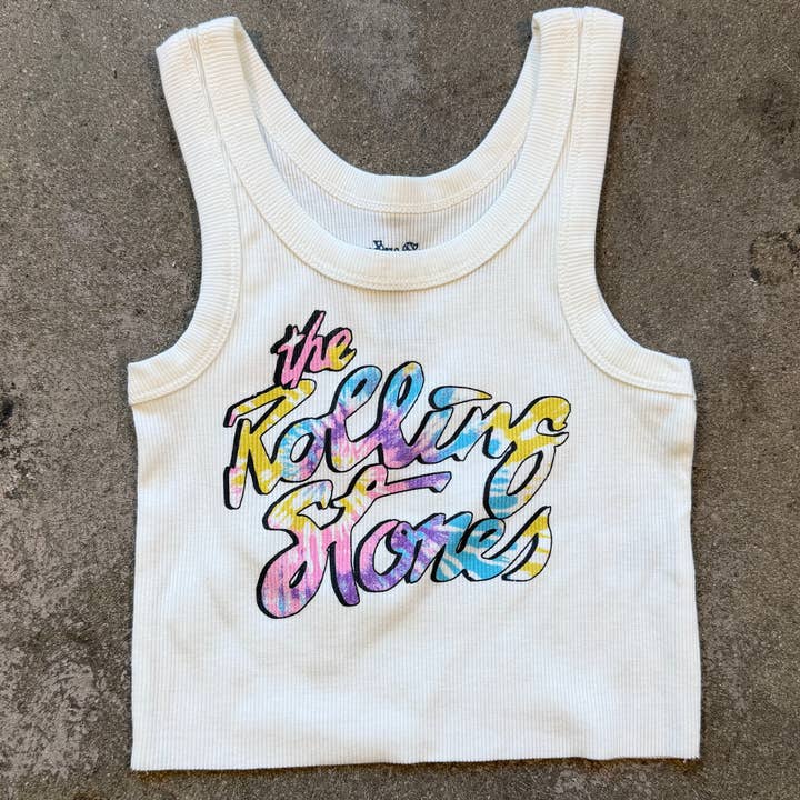 Débardeur Rolling Stones 4T pour la vente par Rowdy Sprout
