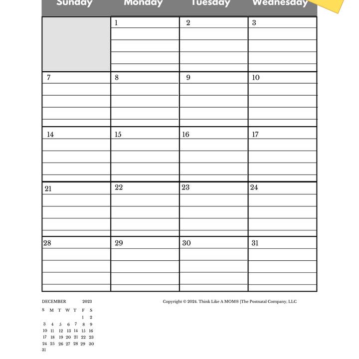 Think Like A Mom - Wholesale Planner - Motherload Planner6