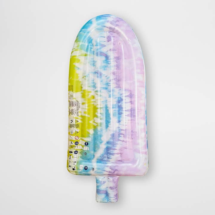 Luxe Lie-On Float Ice Pop Tie Dye for wholesale by Sunnylife
