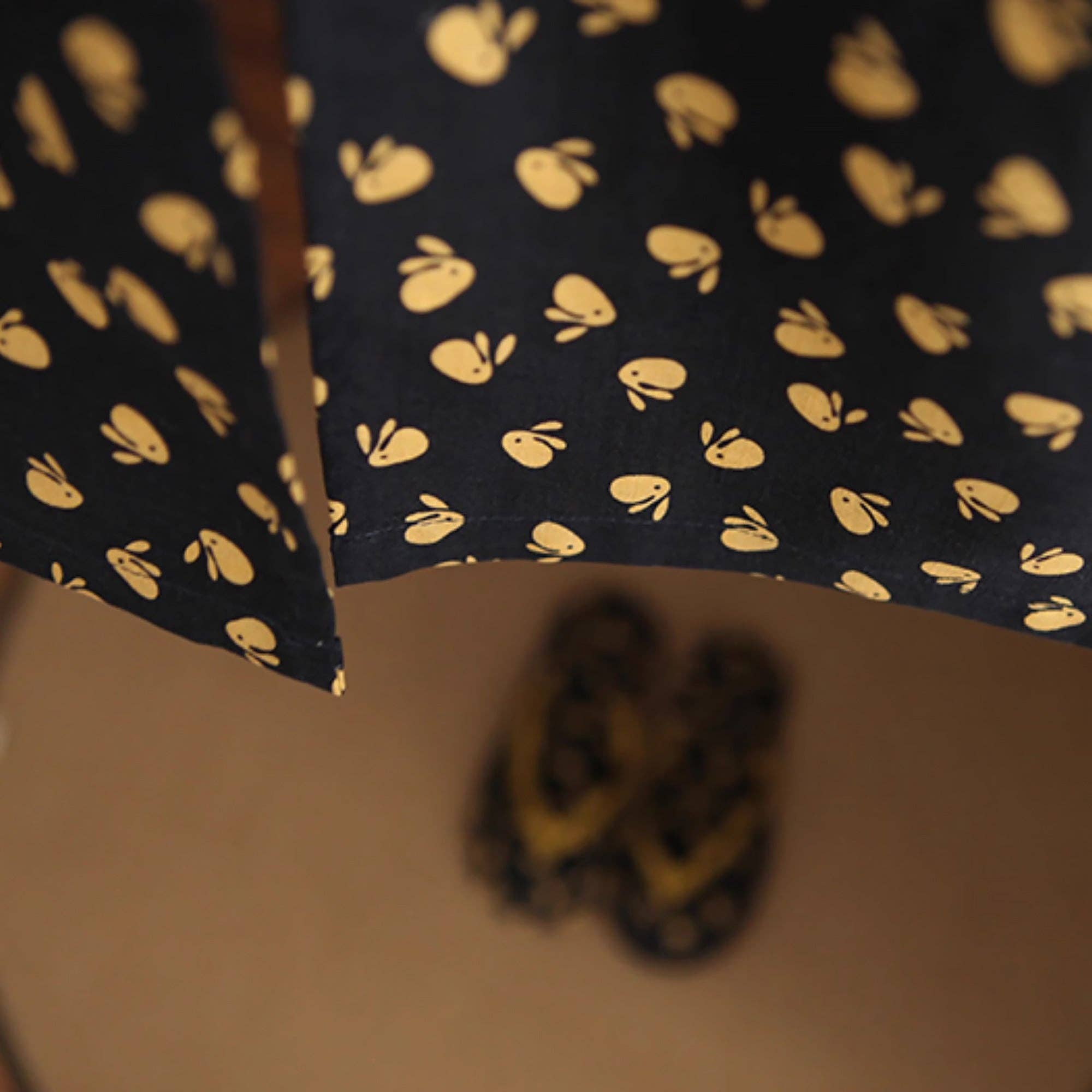 MinoCraft - Wholesale Curtain - Japanese cotton noren with semi-transparent two-panel design7