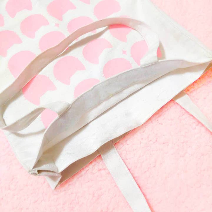 Made by Squeak - Wholesale Tote Bag - Women's - Enamel Pin Cat Tote Bag- Enamel pin backs won't scratch the5