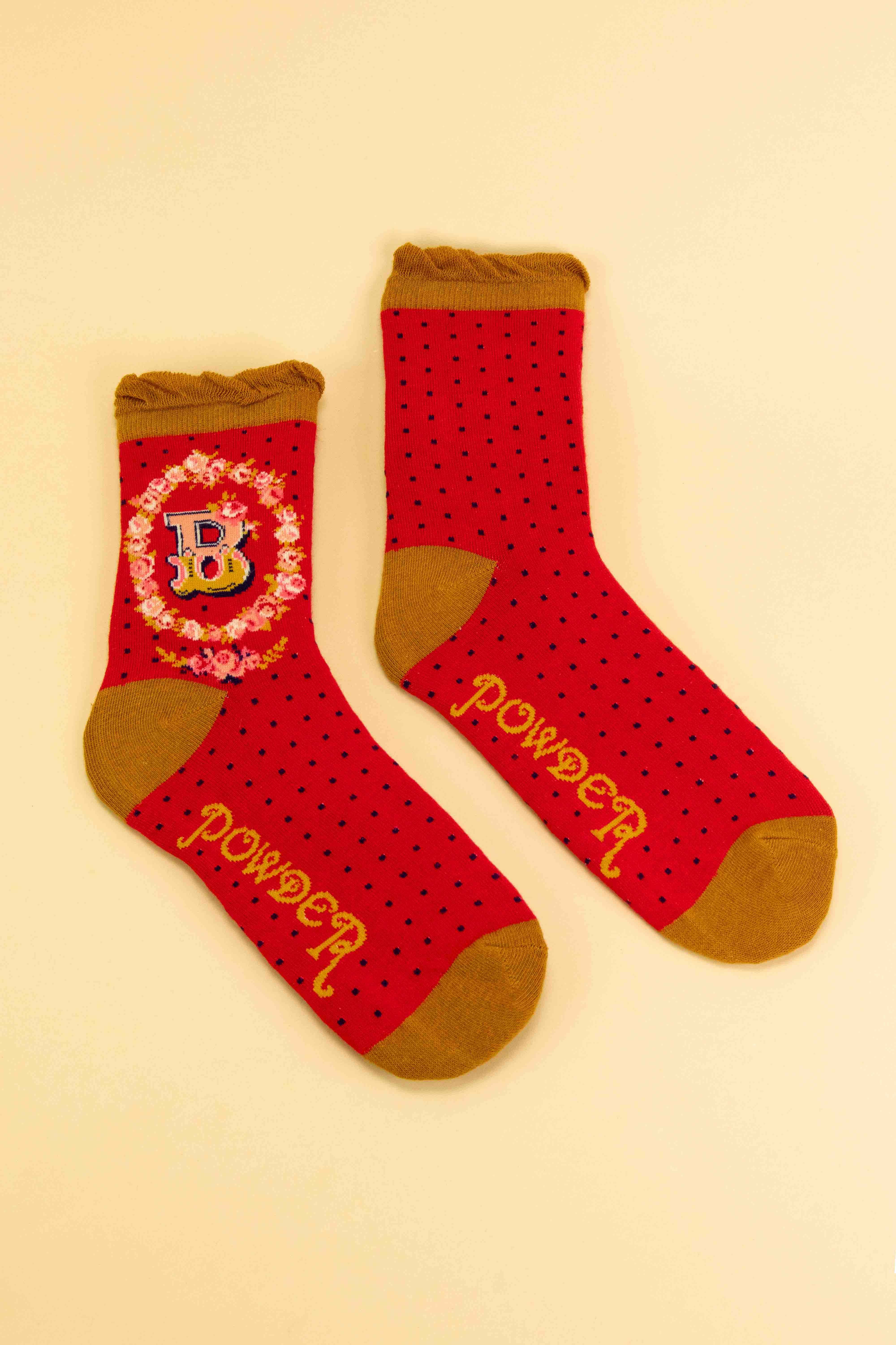 Powder Design - Europe - Wholesale Socks - Women's - Letter Ankle Socks30
