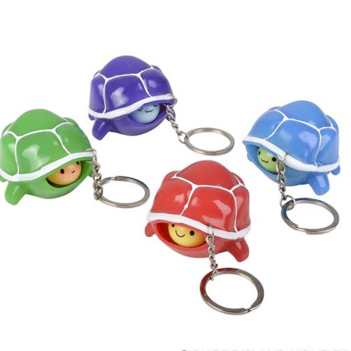 La Luna Bella - Toys - Wholesale Keychain - Kids - 2" POP OUT TURTLE KEYCHAIN LLB Keychain0