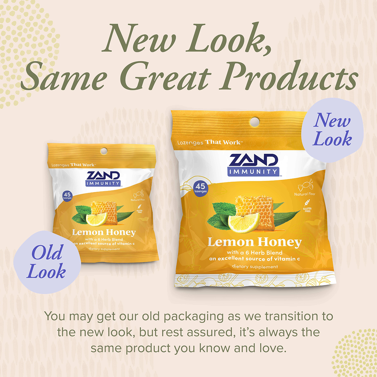 Zand - Wholesale Lozenges/Cough Drops - Lemon Honey Lozenges2