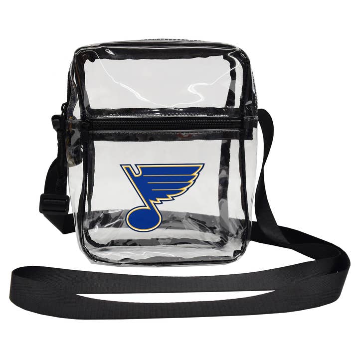 Little Earth Productions - Wholesale Crossbody Bag - Women's - NHL St. Louis Blues Clear Sideline Purse