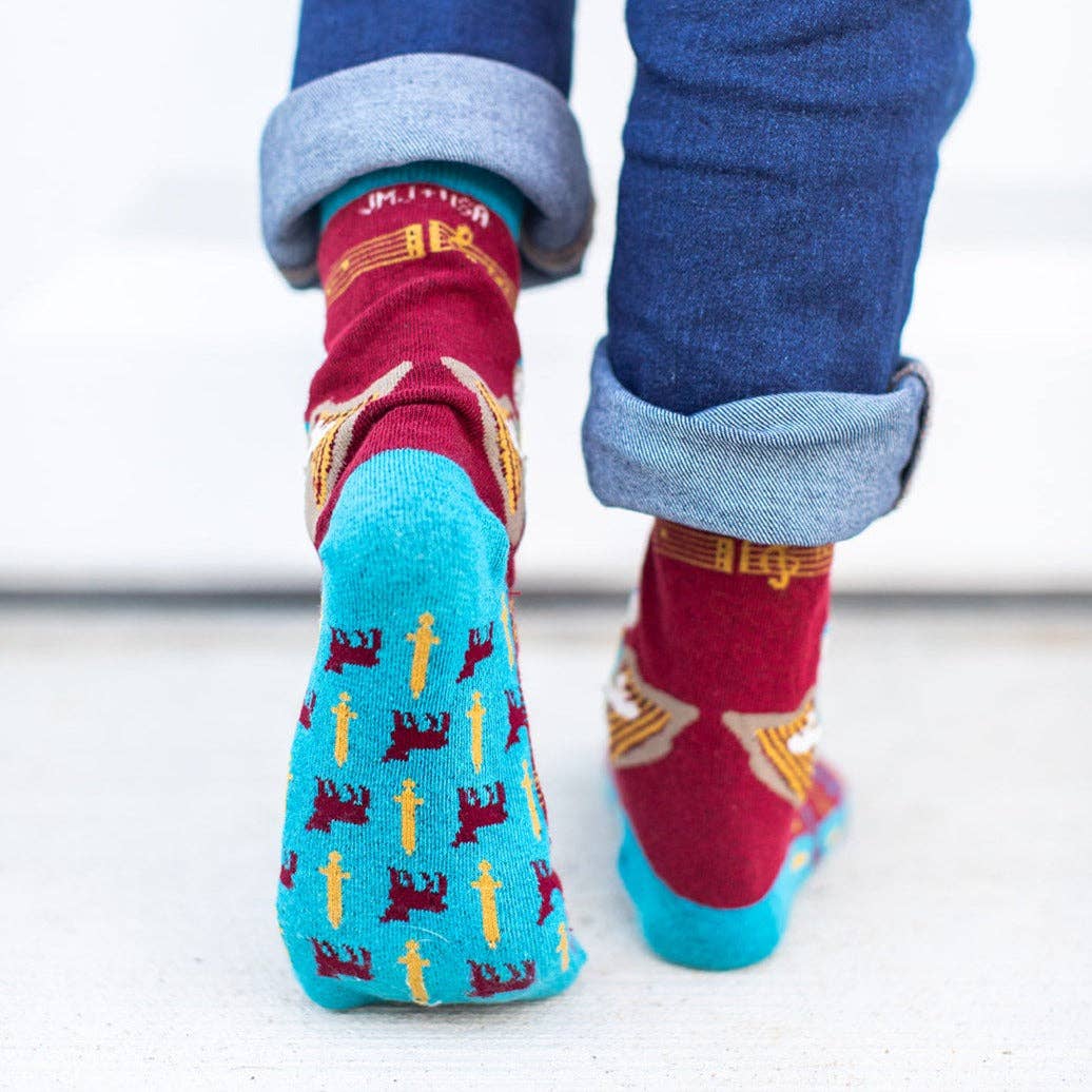 Sock Religious - Wholesale Socks - Kids - St. Cecilia Kids Socks3