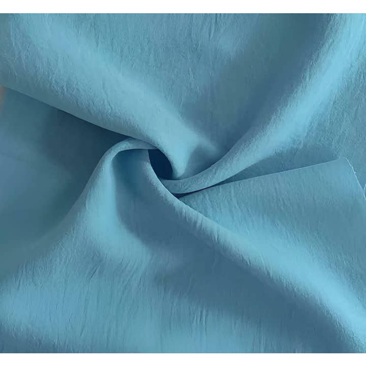 Light Turquoise CEY Air Flow Fabric for Dresses & Tops for wholesale by Radyan Fabrics