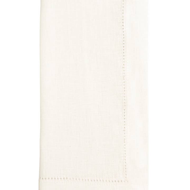 Anaya Home - Wholesale Dinner & Cloth Napkin - Linen Hemstitch Napkins- Set of 412