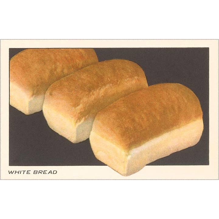 Magnete FO-03 Pane Bianco per la vendita all'ingrosso da parte di Found Image Press