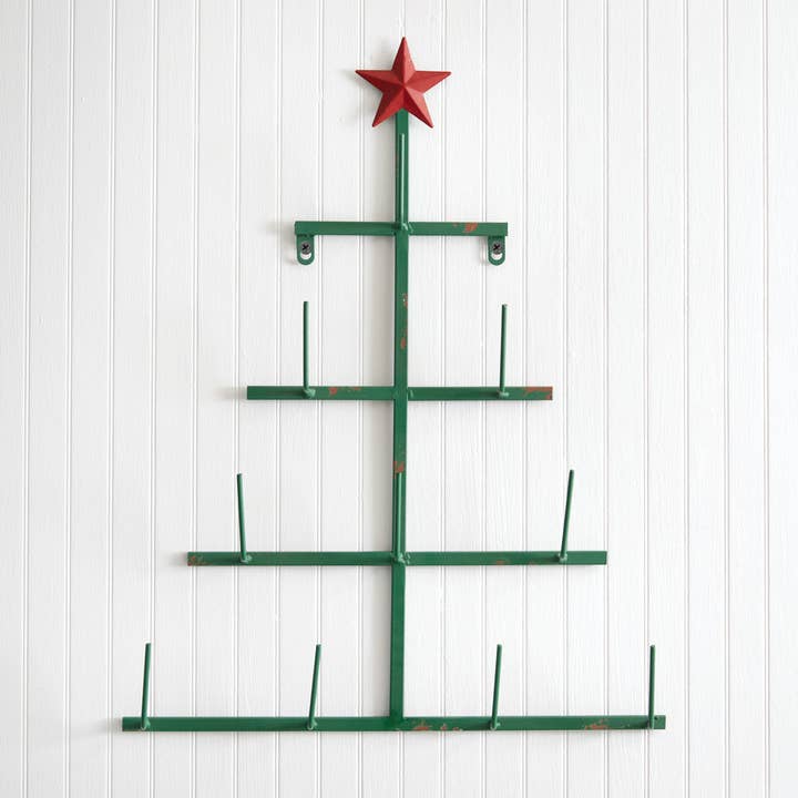 CTW Home Collection - Wholesale Christmas Decoration - Christmas Tree Bottle Dryer Wall Rack