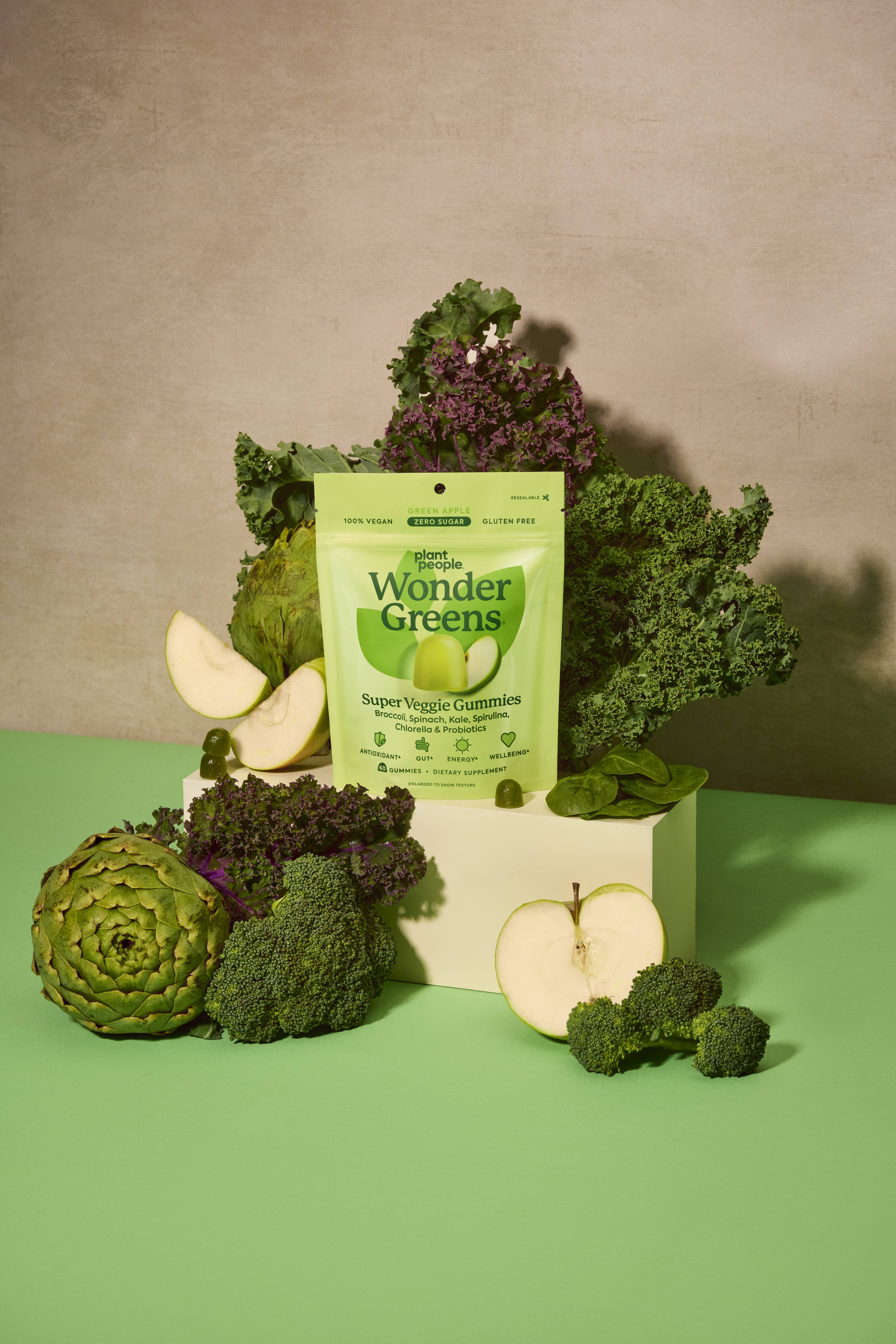 Plant People – Großhandel Nahrungsergänzungsmittel/Vitamin zum Einnehmen – WonderGreens - Super Gemüse-Gummis2