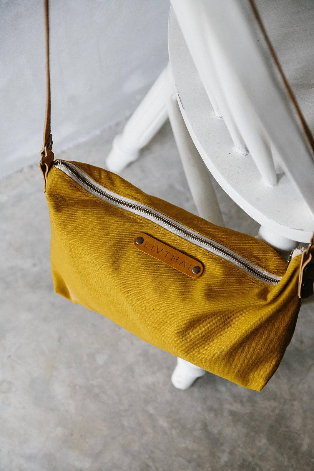 LIV THAI - Wholesale Crossbody Bag - Women's - Mustard6