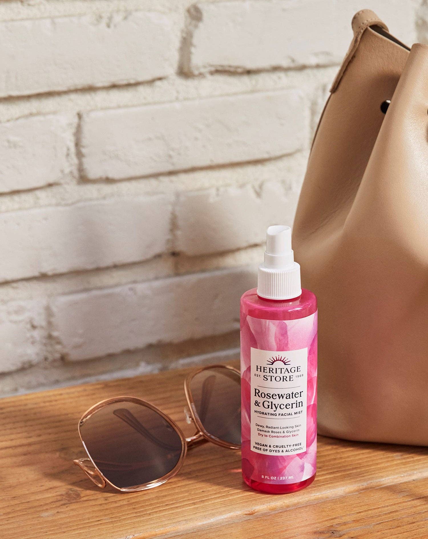 Heritage Store - Wholesale Face & Body Mist/Water - Rosewater & Glycerin 2oz/4oz/8oz5