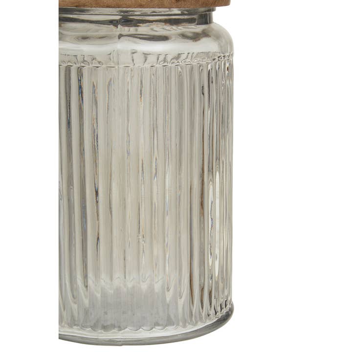 Interiors by Premier – wholesale Jar – Garner Glass Small Storage Jar2