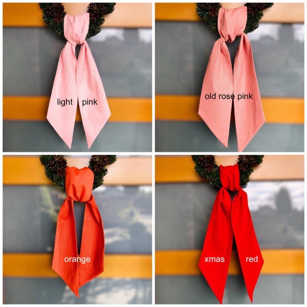 Belle Linen – Großhandel Kranz – 100% Premium Qualität Leinen Kranzschärpe2