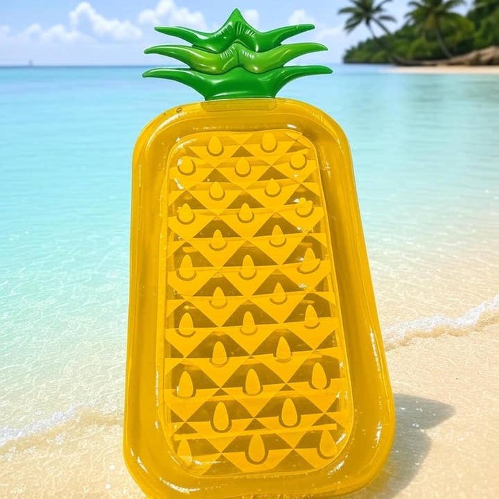 Stylex Party - Vendita all'ingrosso Gonfiabili - Galleggiante gonfiabile a forma di ananas 183 x 83 cm
