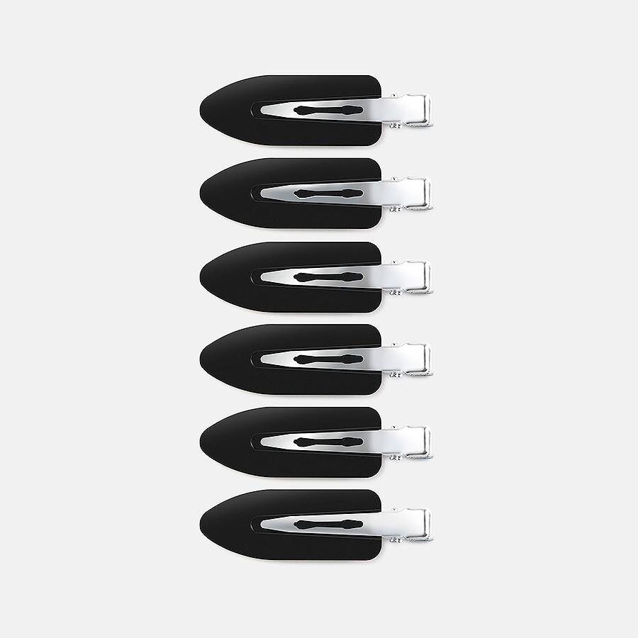 Bath Accessories Company – Großhandel Haarclip – Damen – Faltenfreie Haarclips, 6 Stück2