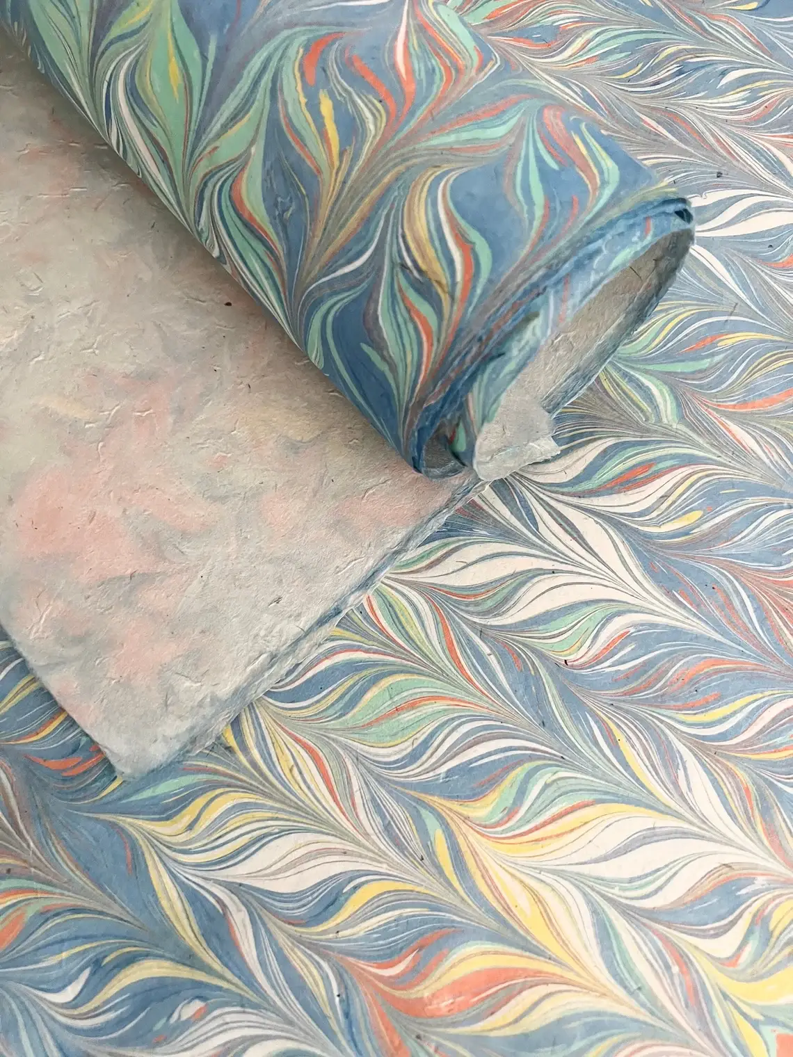 HimalDesign - Venta al por mayor Sobre de papel de regalo - Papel mármol hecho a mano, papel de regalo decorativo, encuadernación3