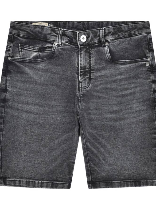Men's stretch denim Bermuda shorts for wholesale by Scorpion Bay