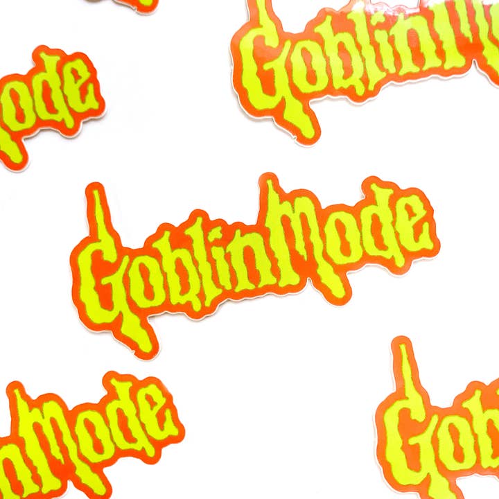 Krystan Saint Cat - Wholesale Sticker - Goblin Mode Spooky Goosebumps Vinyl Sticker