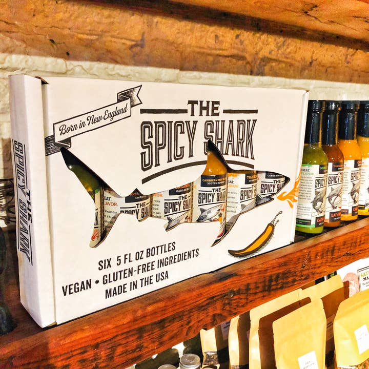 The Spicy Shark – wholesale Hot sauce – The Spicy Shark Hot Sauce Gift Box