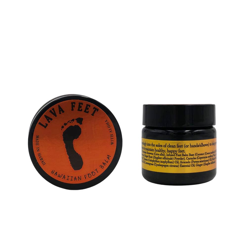Lava Feet Hawaiian Foot Balm | 1 fl oz for wholesale by Ola Tropical Apothecary