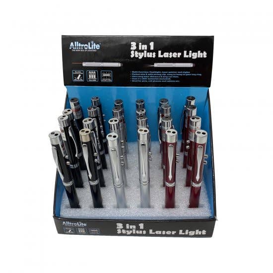 Alltronics (DBA Alltrolite) - Wholesale Flashlight - 3in1 LED Light+Laser Pointer+Stylus1