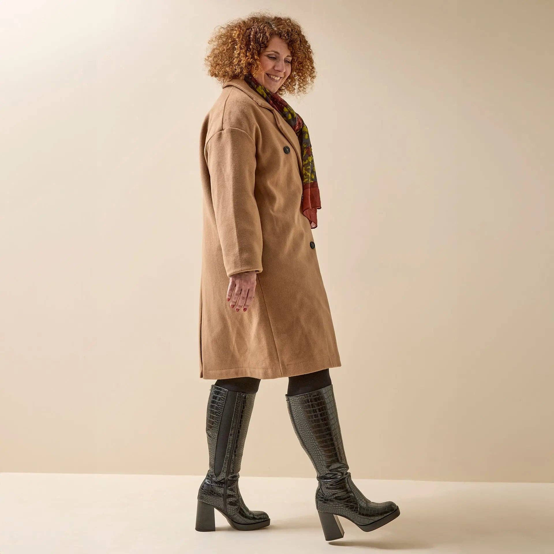 Gabylou - Wholesale Boots - Women's - Wide calf boots size 2XL - Model Melissa42