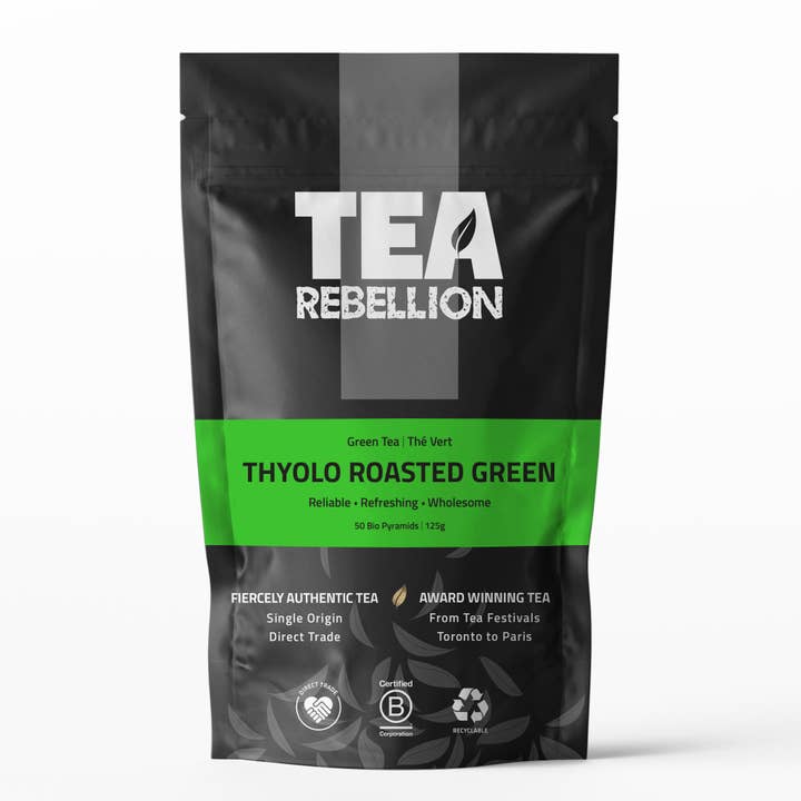 Thyolo Roasted Green - Green Tea | 50 Bags - FOODSERVICE for wholesale by Tea Rebellion