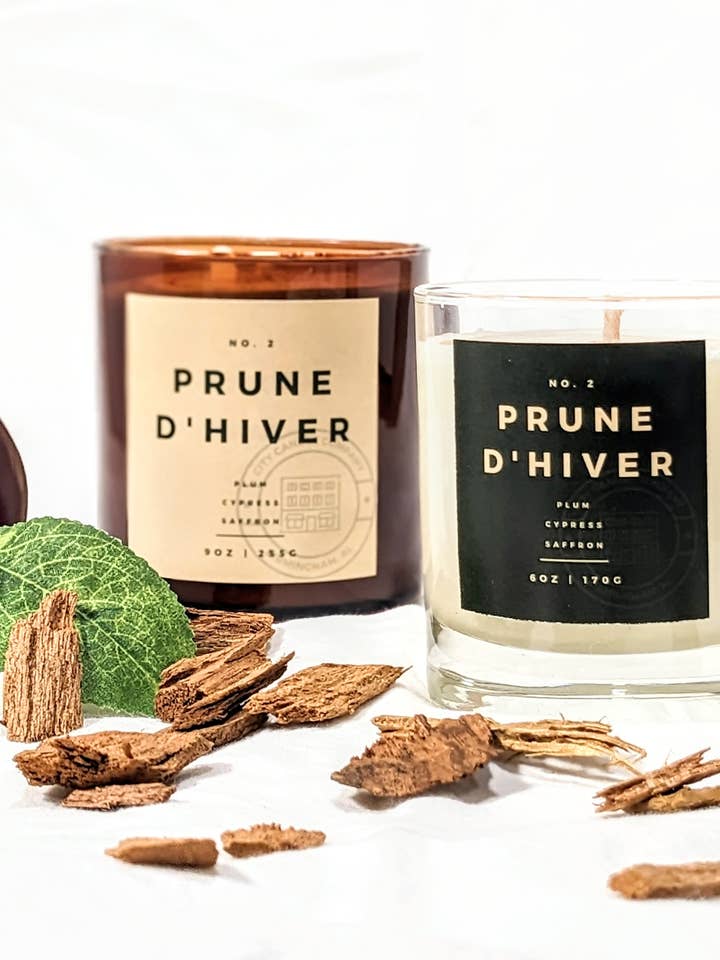 PRUNE D'HIVER for wholesale by City Candle Company