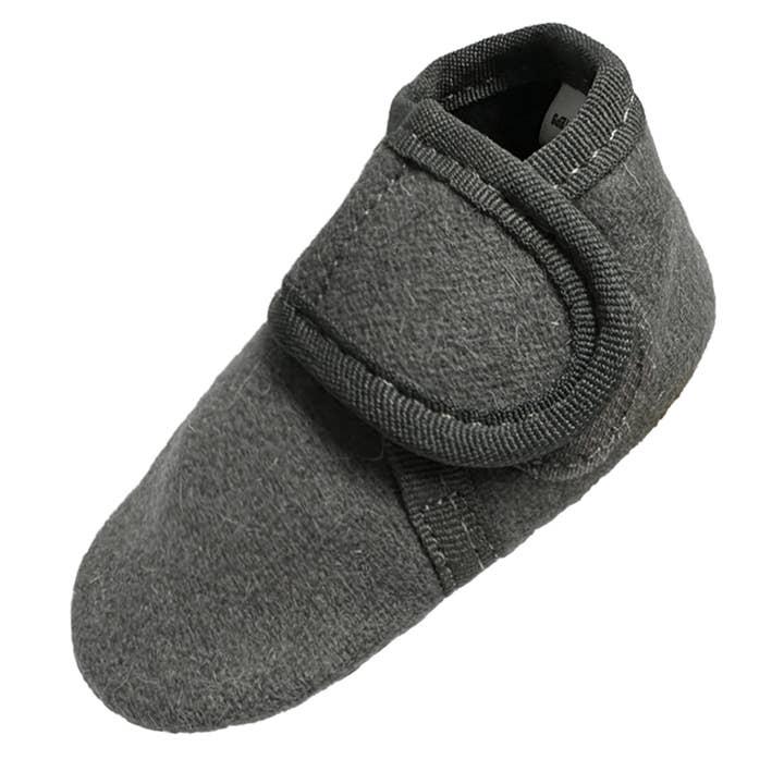 Wollgraue Babyschuhe für den Großhandel von BabySteps