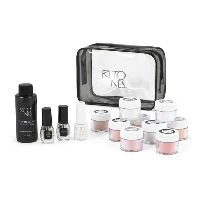 Tones Acrylics | Gels | Nail Art | Nail Tools & Accessories - Wholesale Nailcare Set - Acrylic Sample Kit