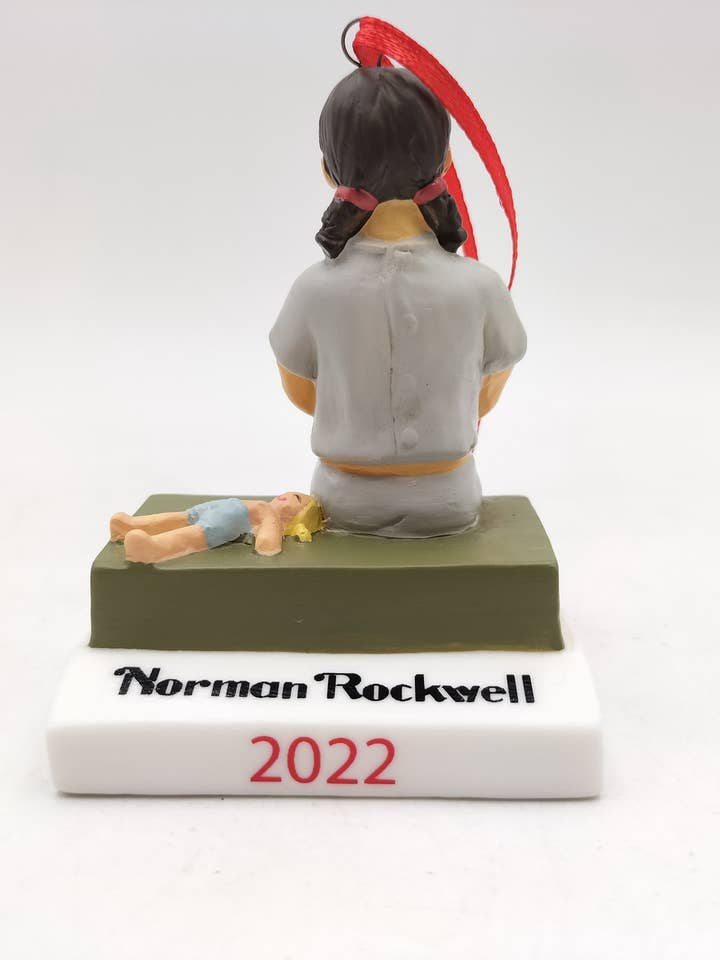 2022 Norman Rockwell Porcelain Figurine Christmas Ornament for wholesale by Norman Rockwell Museum of the South