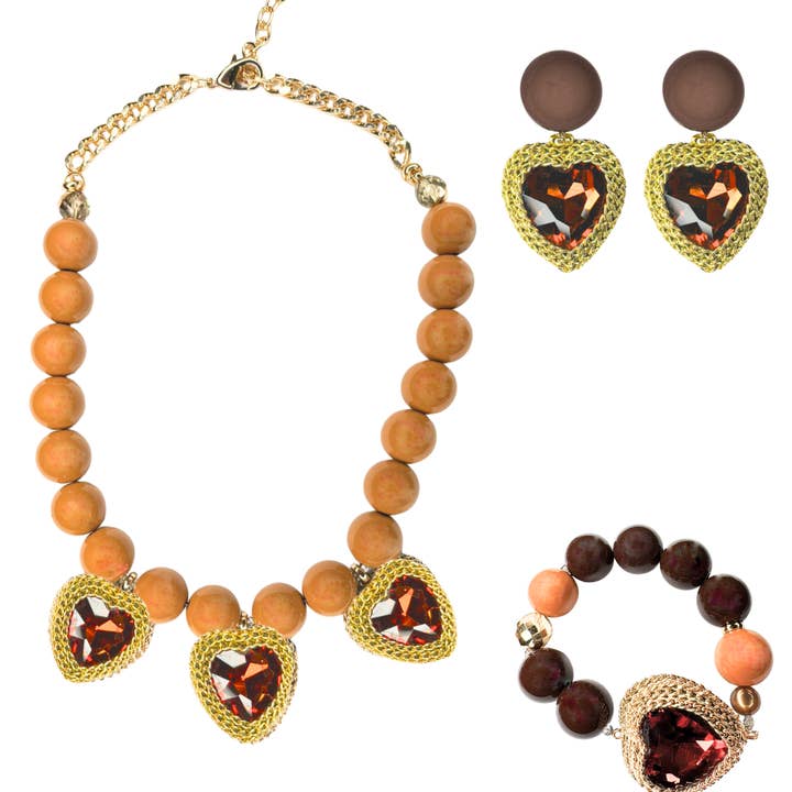 SET PURE HEART for engroshandel hos bijoux dell'anno