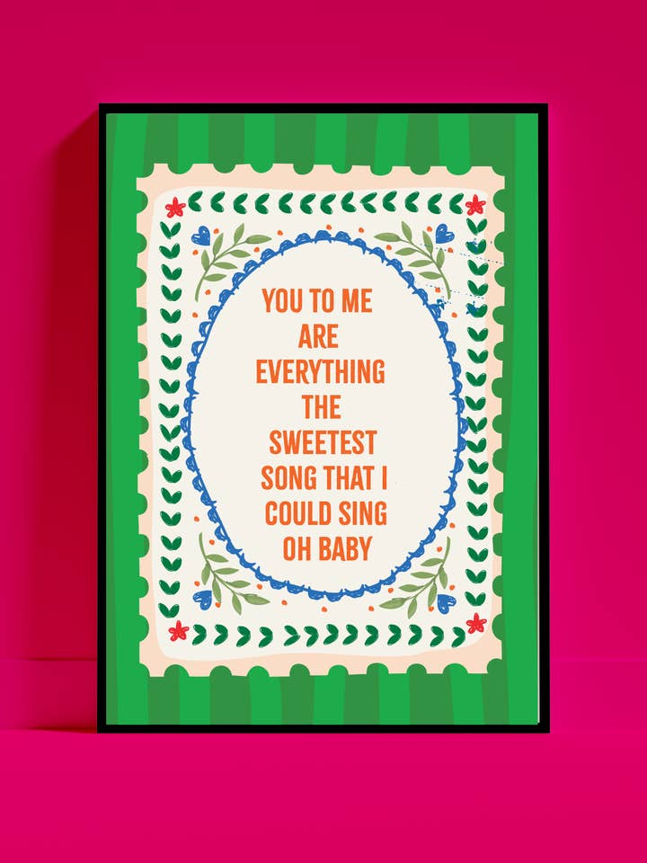 Du bist für mich alles. für den Großhandel von Stripey McButt Face