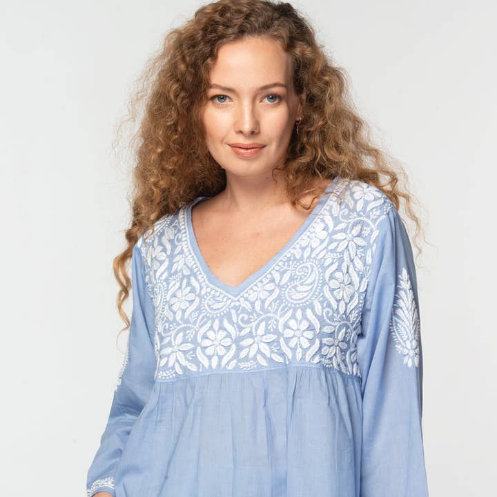 Ramani Embroidered Tops and other Purchase Wholesale saree blouse. Free Returns & Net 60 Terms on Faire trending on Faire.