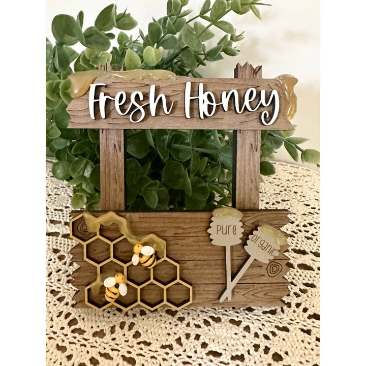 Climbing Branches - Wholesale Sign - Bee Decor, Bee Sign, Honey Sign, Spring Sign