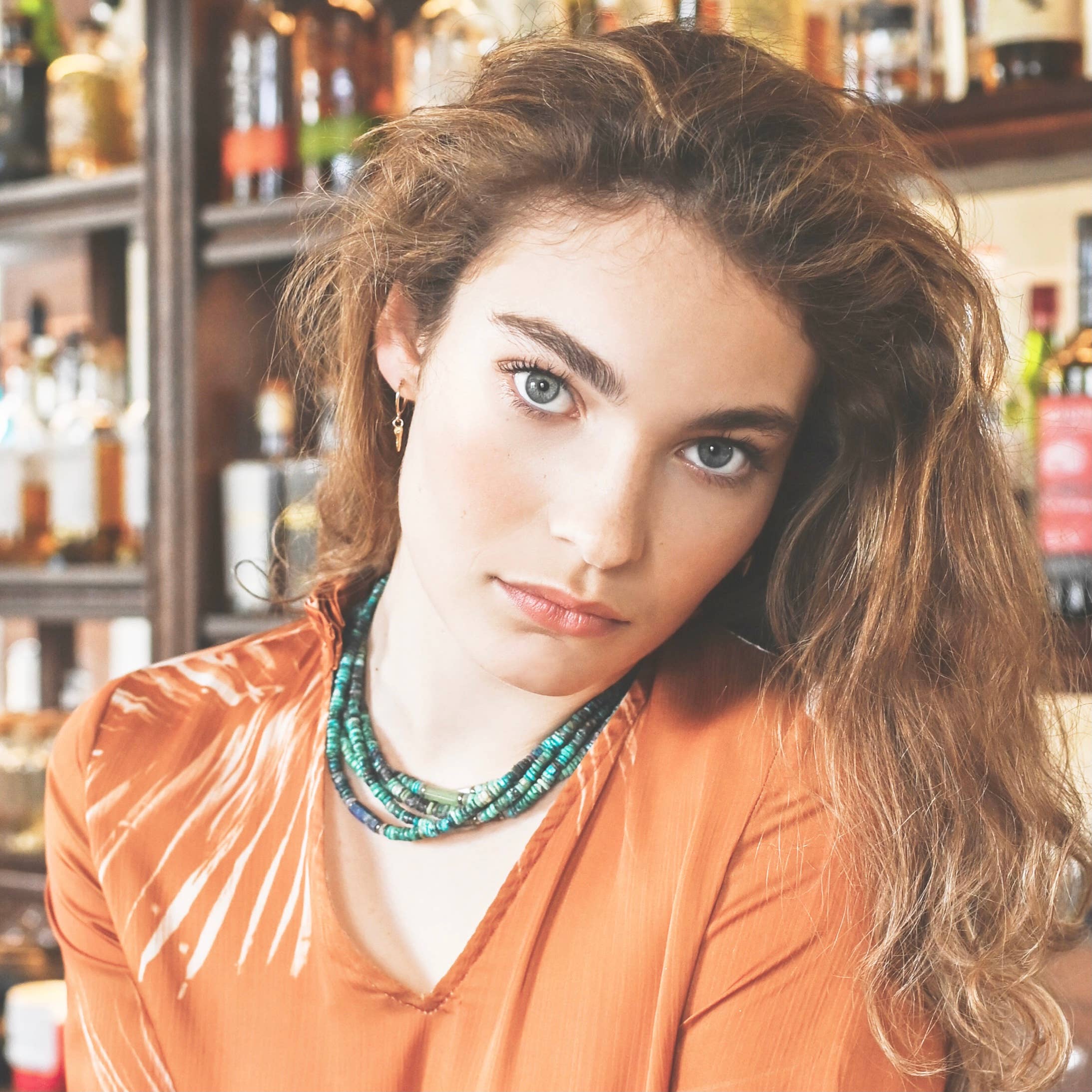 Edenoe - Wholesale Beaded/Pearl Necklace - THE LAPIS LAZULI FERRET2