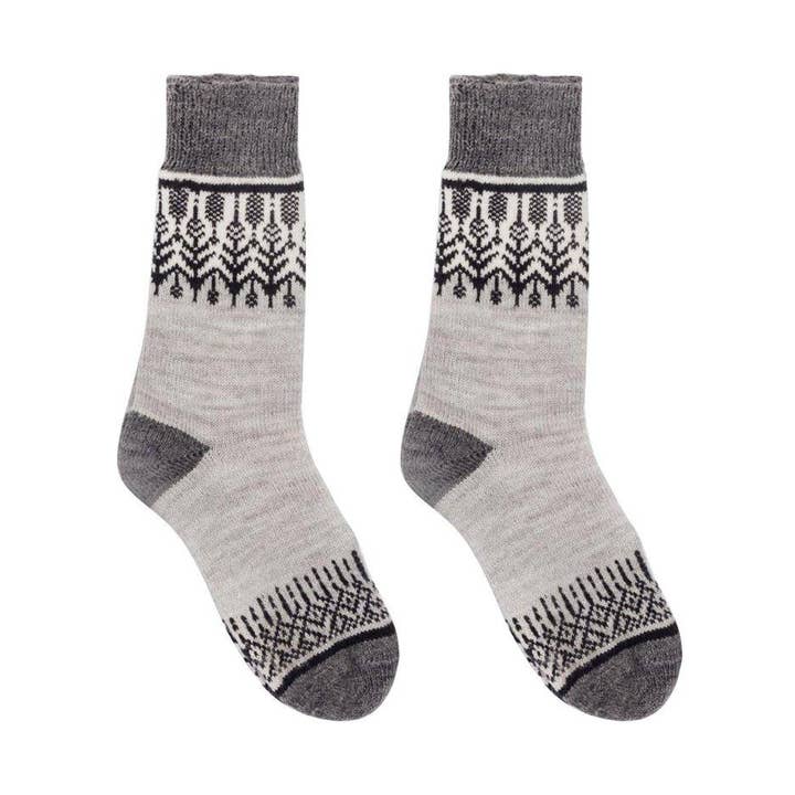 Nordic Socks Merino Wool in PERFORM™ (Yule - Ash) - Unisex for wholesale by Nordic Wools