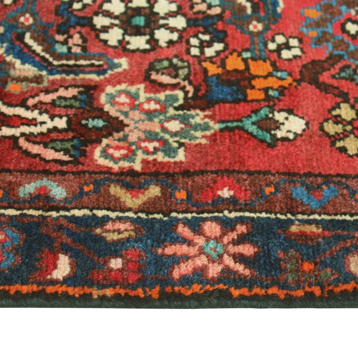 Noori Rug - Wholesale Area Rug - Fine VTG Burl Red/Navy Runner, 2'0" x 9'3"5