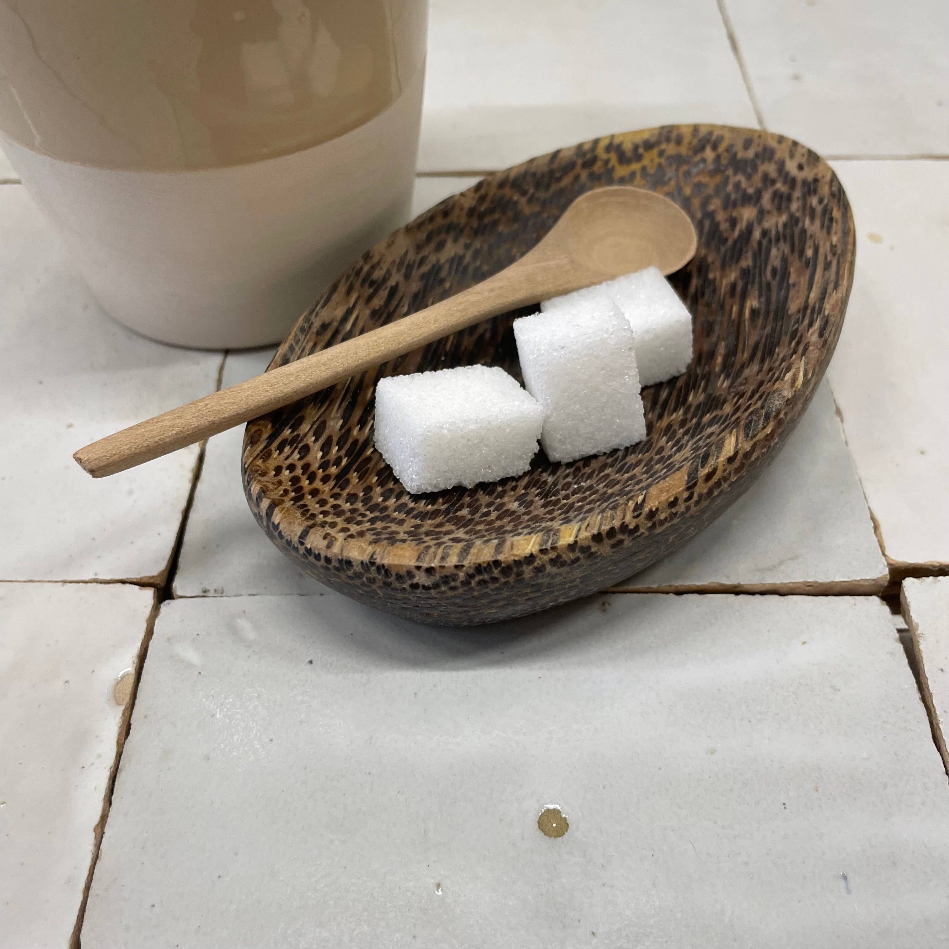 ByBazz - Wholesale Decorative Plate/Dish/Bowl - Schaaltje Kokoshout Ovaal3