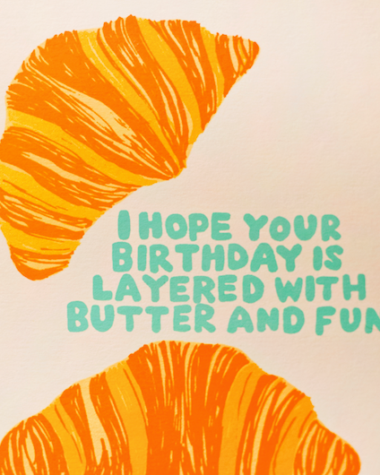 Alphabet Studios - Vente Cartes d'anniversaire - Carte d'anniversaire croissant1