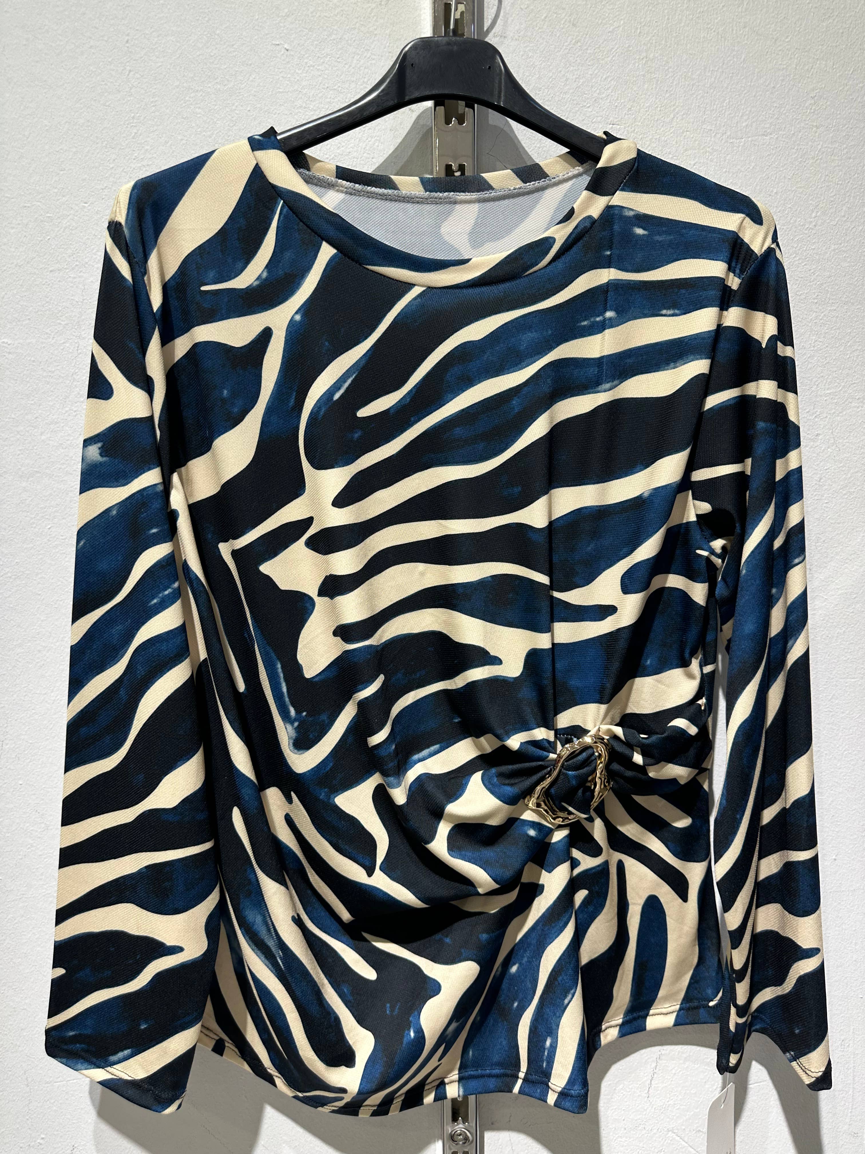 Only Yuan – Engroshandel Bluse - Dame – ref 13901 bluse med print3