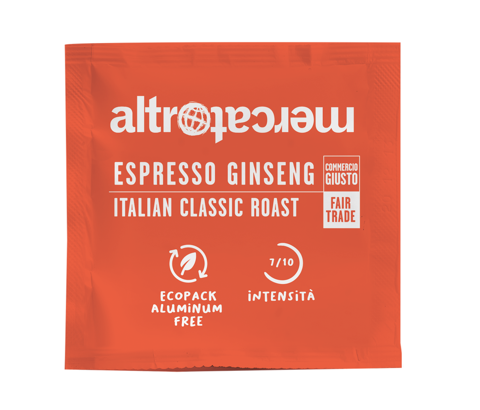 Altromercato – wholesale Instant coffee/espresso – Ginseng Espresso Coffee - Sugar-free - 18 pods - 126 g8