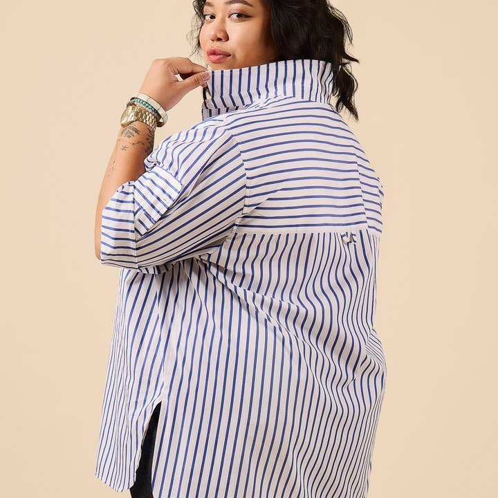 Closet Core Patterns - Wholesale Craft Sewing Kit - Jenna Shirt + Shirtdress Sewing pattern13