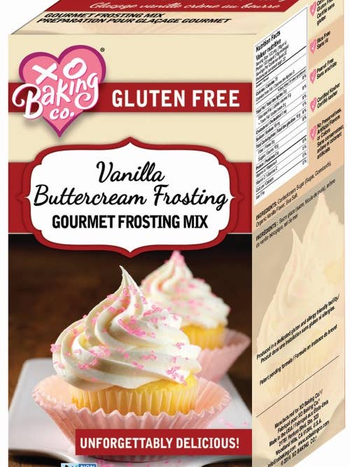 Vanilla Buttercream Frosting Mix for wholesale by XO Baking Co.
